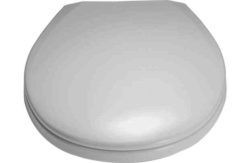 Bemis Toilet Seat with Statite Fastening System - White